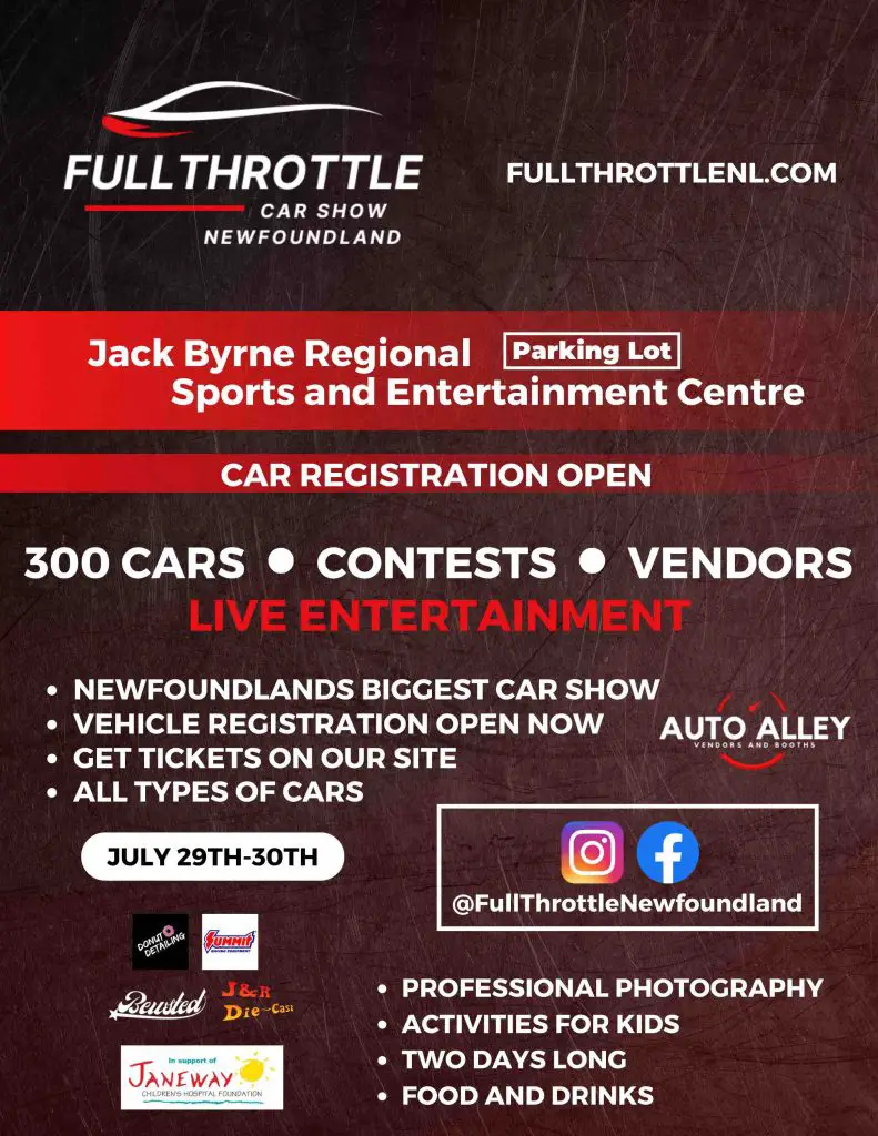 FULLTHROTTLE Car Show Newfoundland